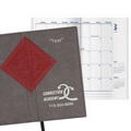 Duo Diamond Classic Pocket Monthly Planner w/ 4 Color Map